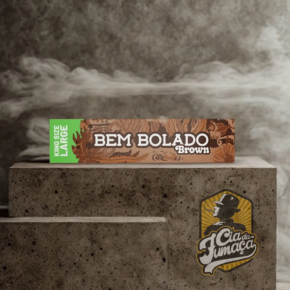 Seda Bem Bolado Brown King Size Large - Frontal - IA.webp