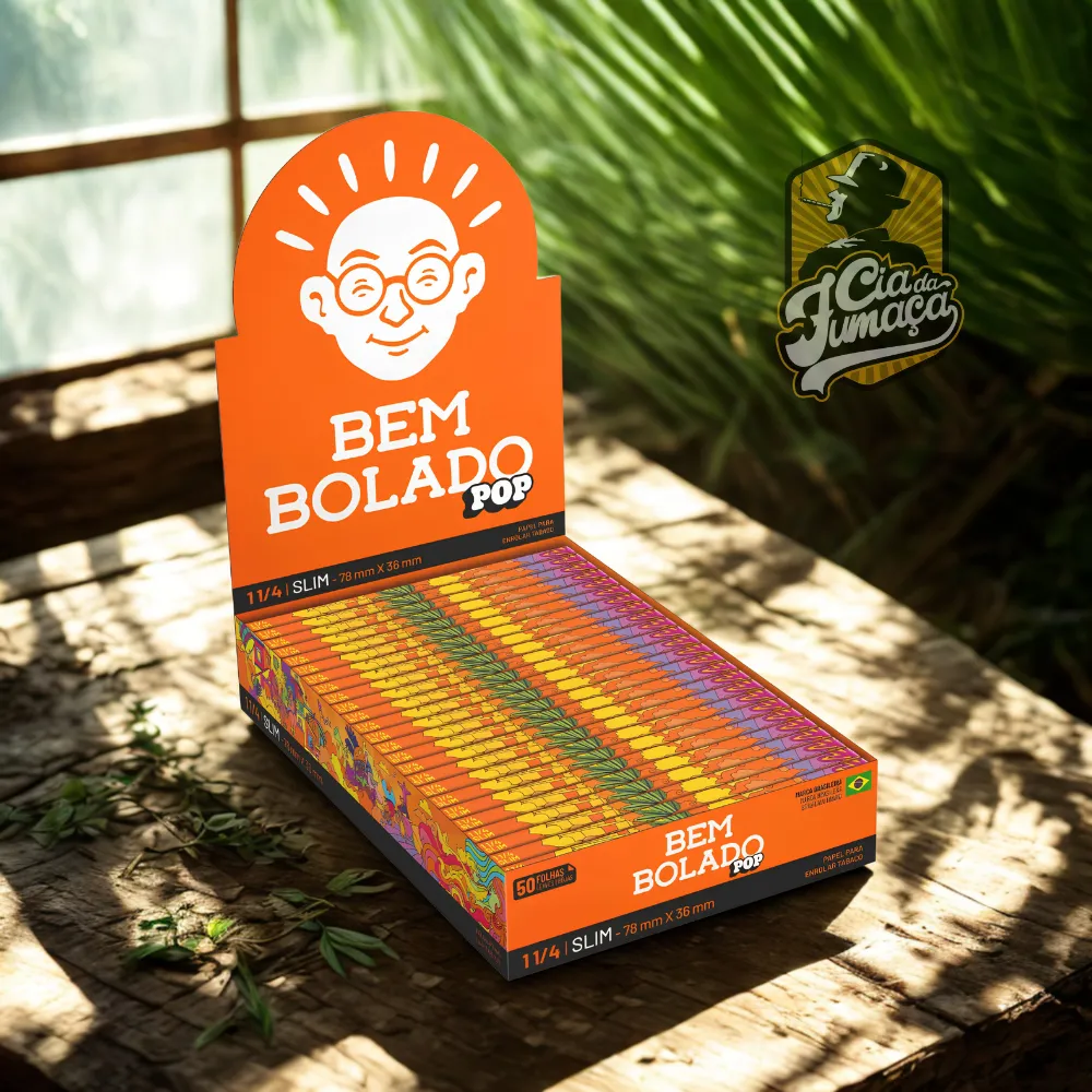 Seda Bem Bolado POP - Mini Size Slim (Display c/ 25 livretos)