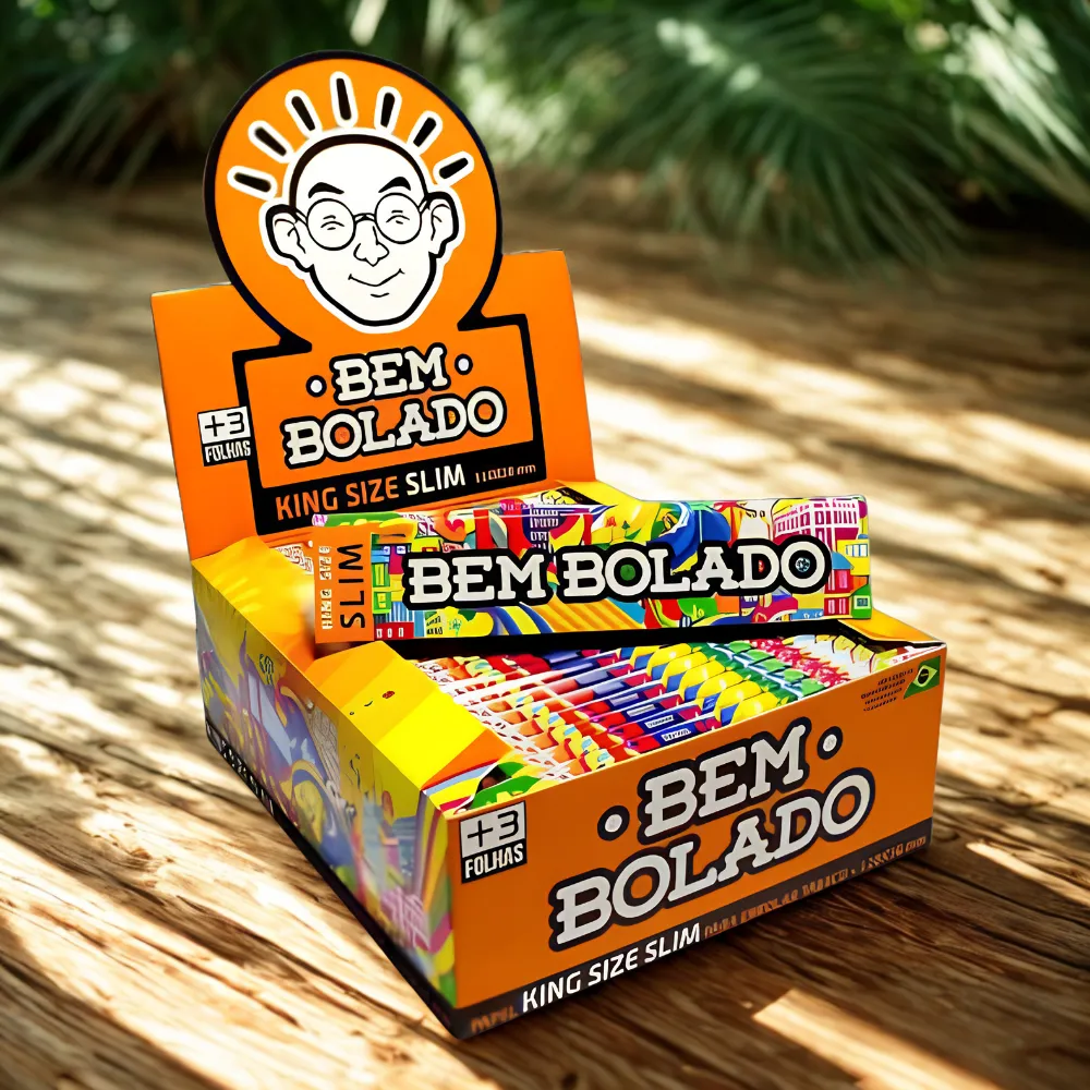 Seda Bem Bolado POP - King Size Slim (Display c/ 50 livretos)