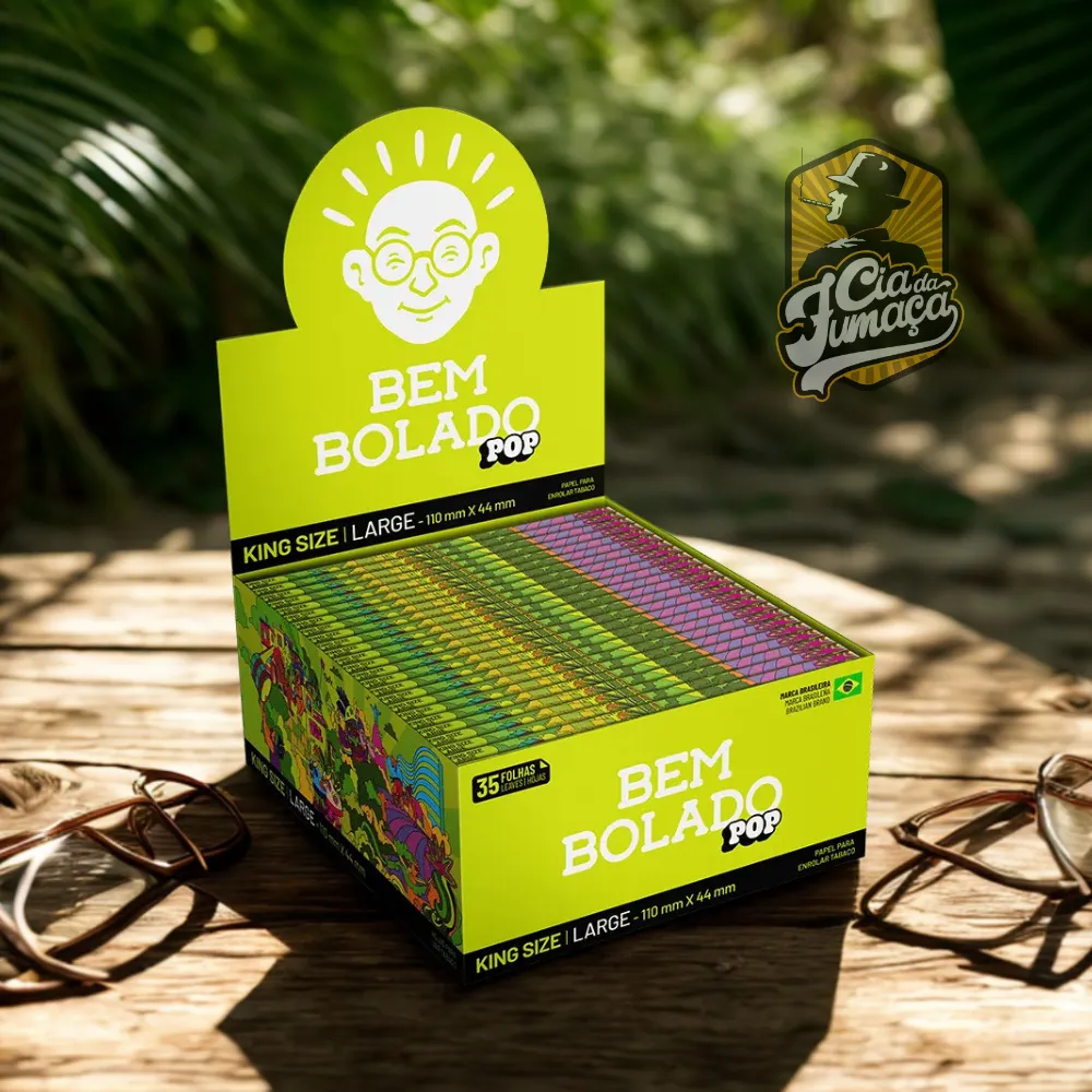 Seda Bem Bolado POP - King Size Large (Display c/ 50 livretos)